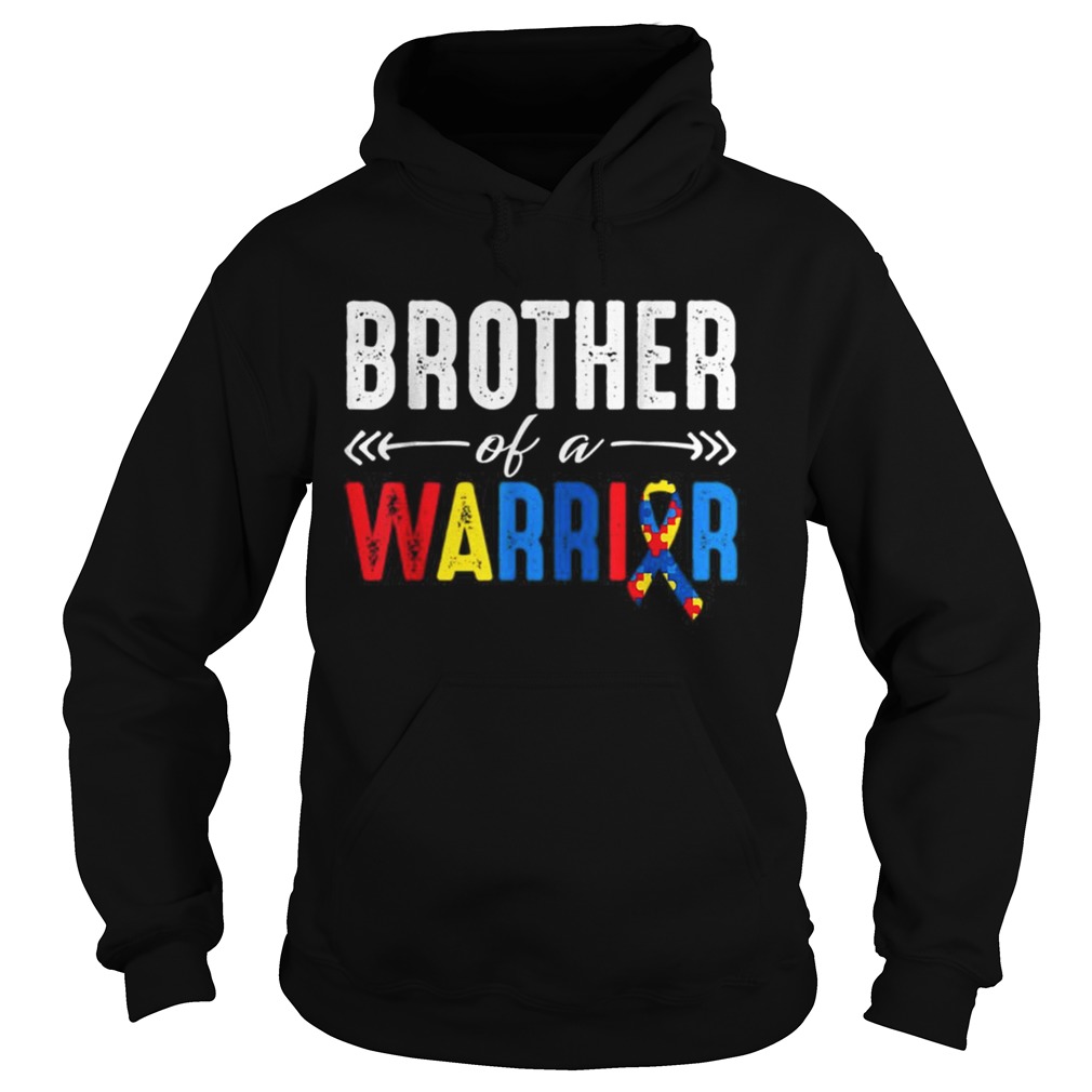 Brother of a Warrior Autism Awareness Hoodie