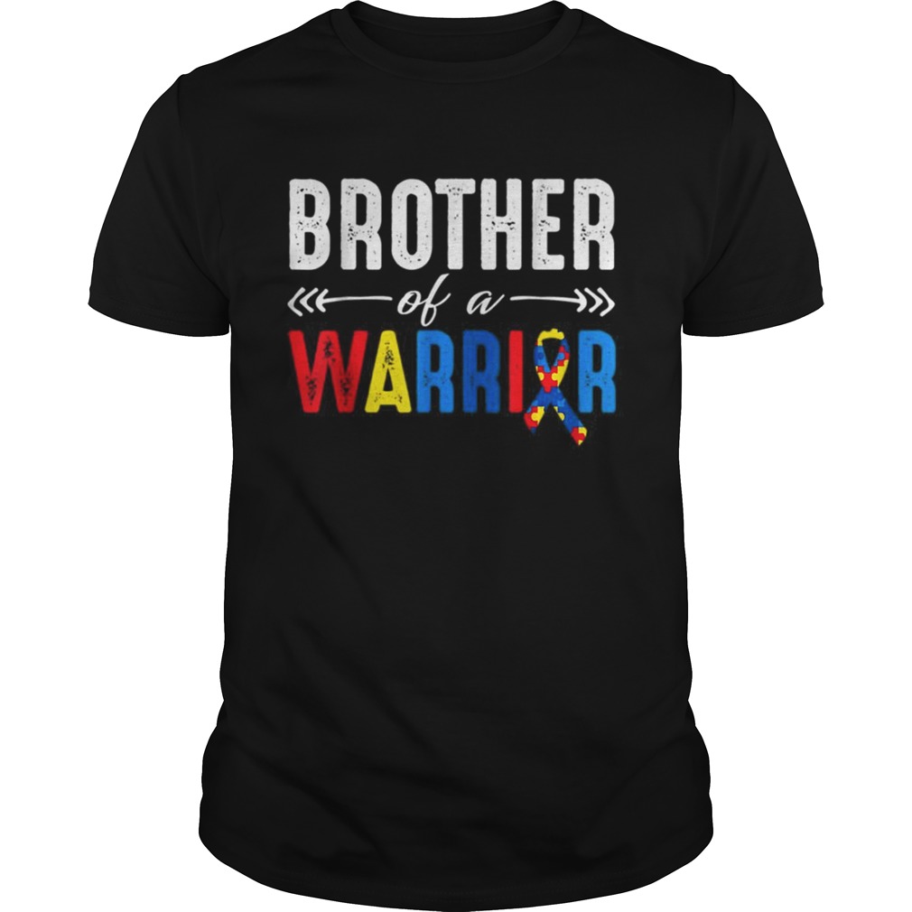 Brother of a Warrior Autism Awareness shirt