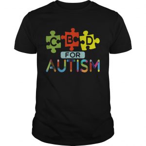 CBD For Autism Awareness Shirt Hemp Oil Puzzle  Unisex