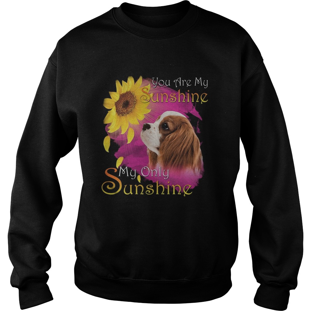 Cavalier King Charles Spaniel You Are My Sunshine My Only Sunshine Sweatshirt