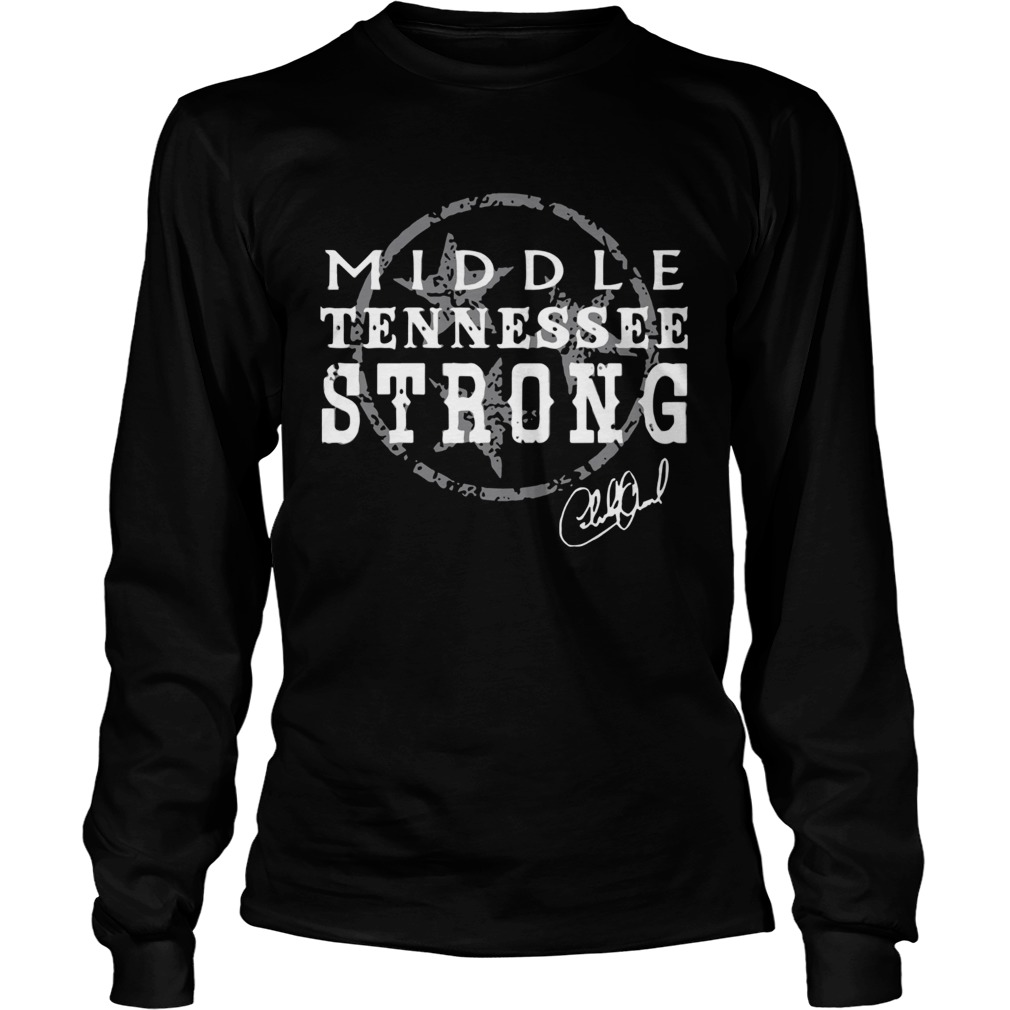 Charlie Daniels Middle Tennessee Strong Long Sleeve