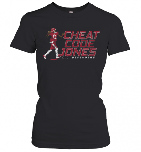 Cheat Code Jones Dc Defenders T-Shirt Classic Women's T-shirt