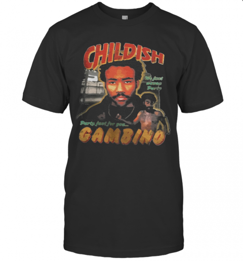 Childish Gambino Party Just For Pets T-Shirt Classic Men's T-shirt