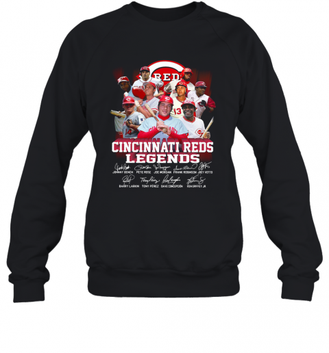 Cincinnati Reds Legends Players Signatures T-Shirt Unisex Sweatshirt