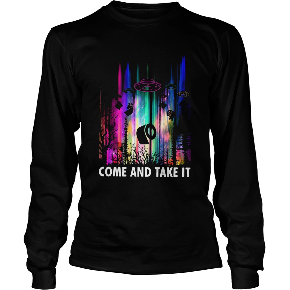 Come And Take It UFO Paper Long Sleeve