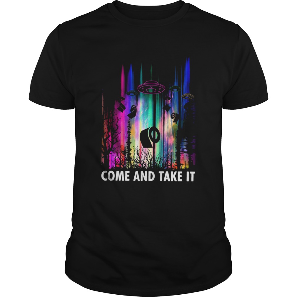 Come And Take It UFO Paper shirt