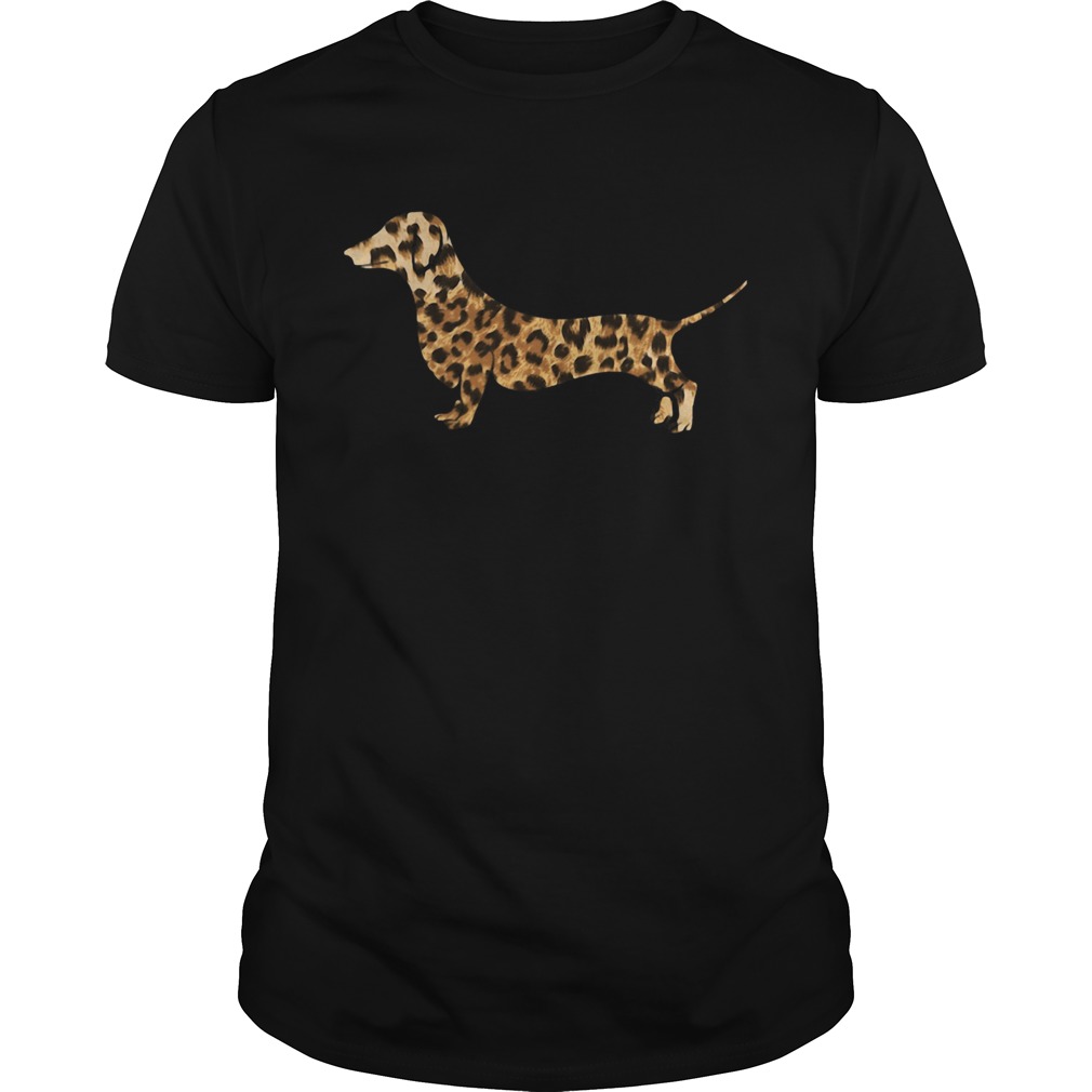 Dachshund Leopard shirt