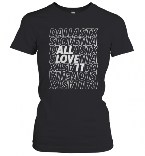 Dallastx Slovenia Dallastx Slovenia T-Shirt Classic Women's T-shirt