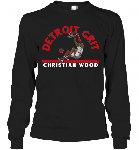Detroit Crit Christian Wood T-Shirt Long Sleeved T-shirt 