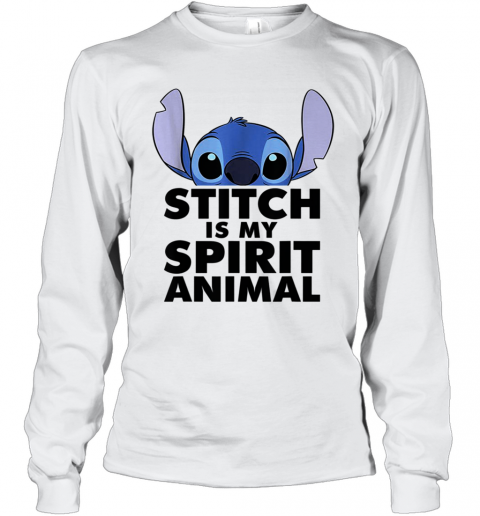 Disney Lilo And Stitch Spirit Animal T-Shirt Long Sleeved T-shirt 