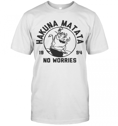Disney Lion King 1994 Hakuna Matata Logo Graphic T-Shirt