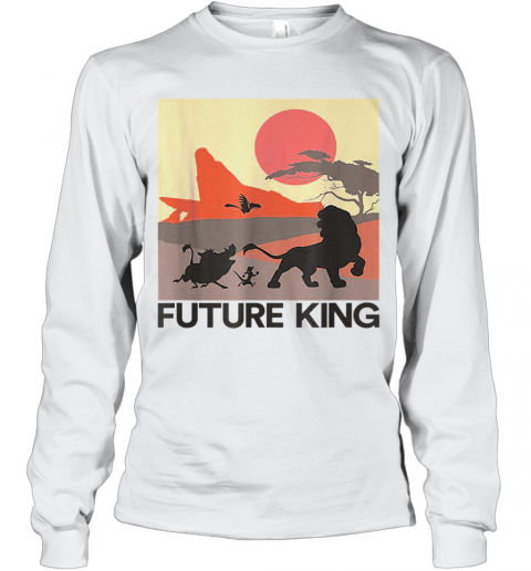 Disney Lion King Classic Future King T-Shirt Long Sleeved T-shirt 