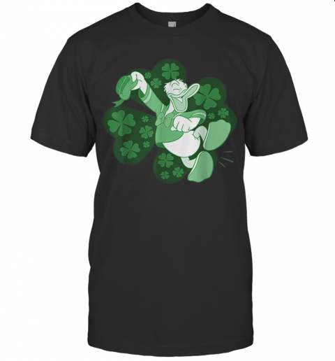 Disney Mickey And Friends St. Patrick'S Day Donald Duck T-Shirt Classic Men's T-shirt