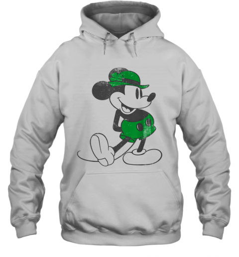 Disney Mickey Mouse Classic Green T-Shirt Unisex Hoodie