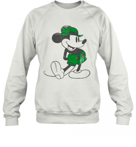 Disney Mickey Mouse Classic Green T-Shirt Unisex Sweatshirt
