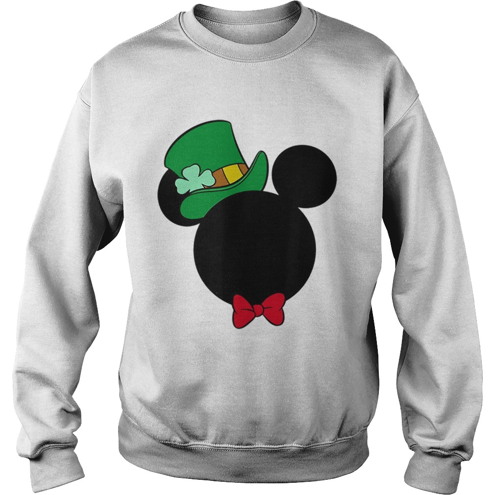 Disney Mickey Mouse Icon St Patricks Day Irish Sweatshirt