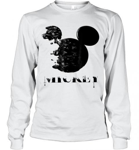 Disney Mickey Mouse Ink T-Shirt Long Sleeved T-shirt 