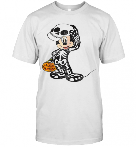 Disney Mickey Mouse Skeleton Costume T-Shirt