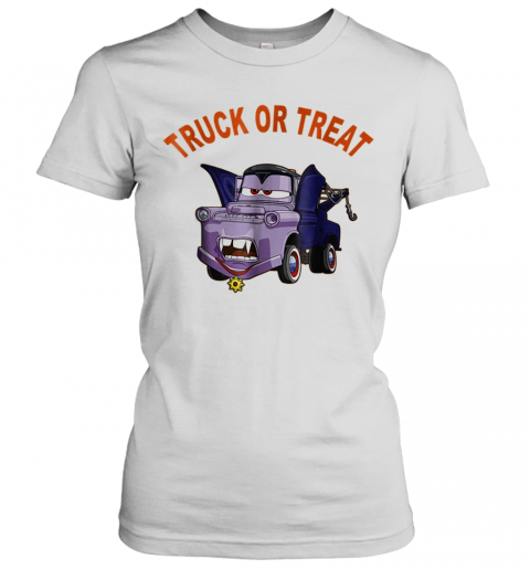 Disney Pixar Cars 2 Mater Vampire Halloween Graphic T-Shirt Classic Women's T-shirt