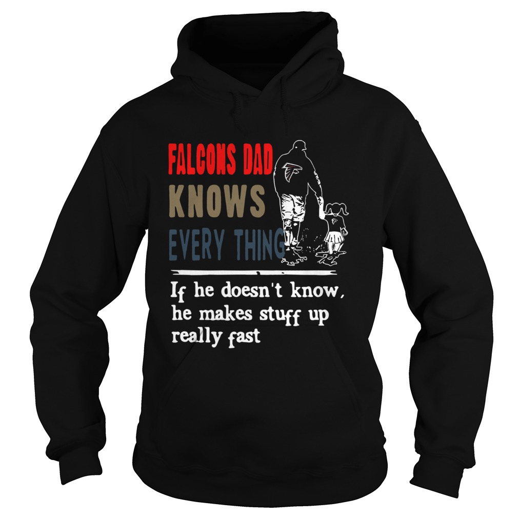 Falcons knows everything if he doesnt know he make stuff up really fast Hoodie