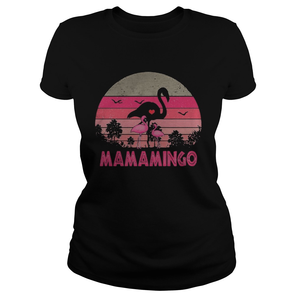 Flamingo mamamingo vintage retro Classic Ladies