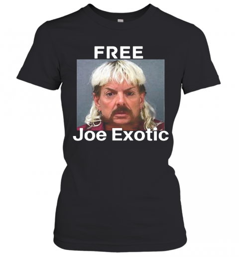 Free Joe Exotic Tiger King Innocent T-Shirt Classic Women's T-shirt