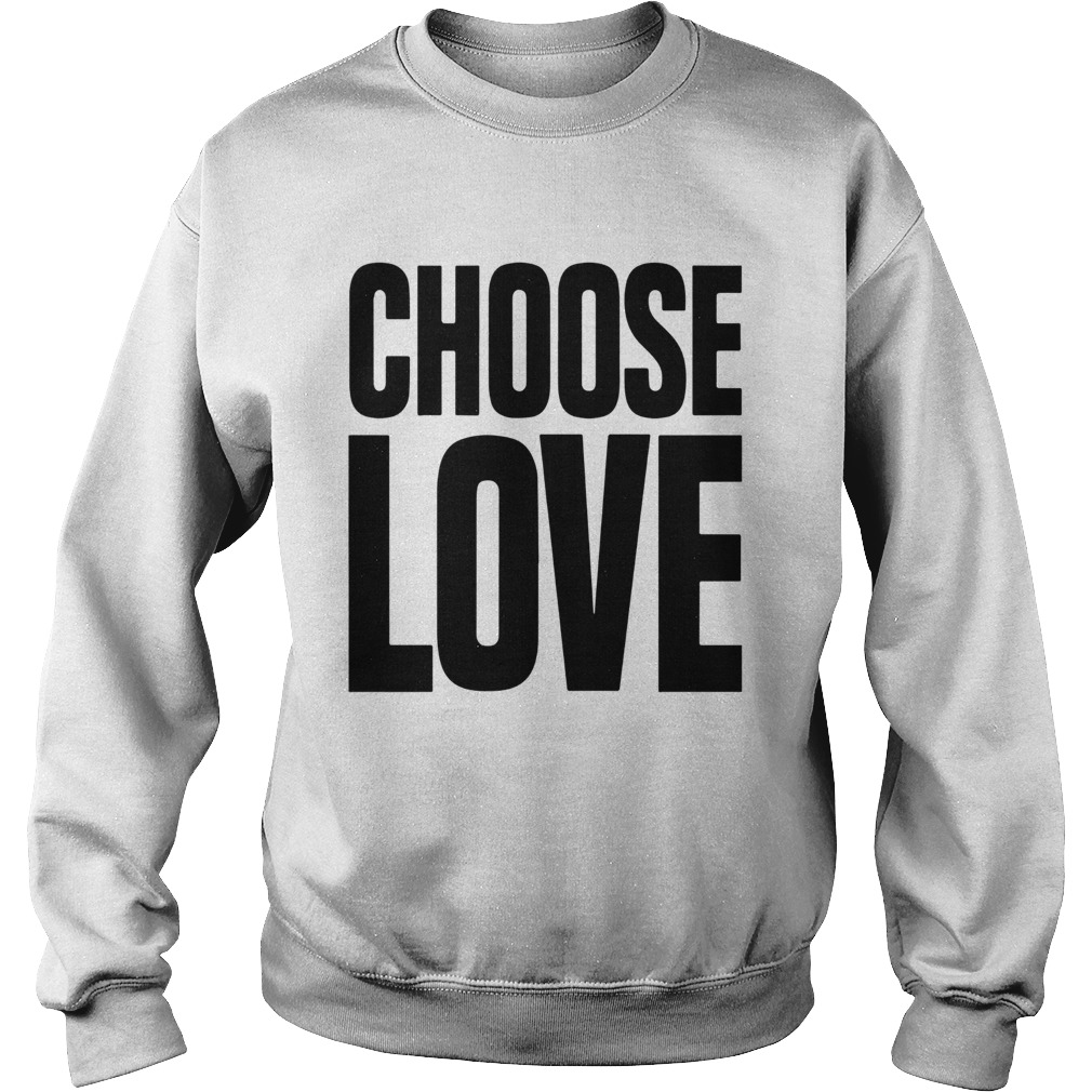 Funeral Caroline Flack Choose Love Sweatshirt