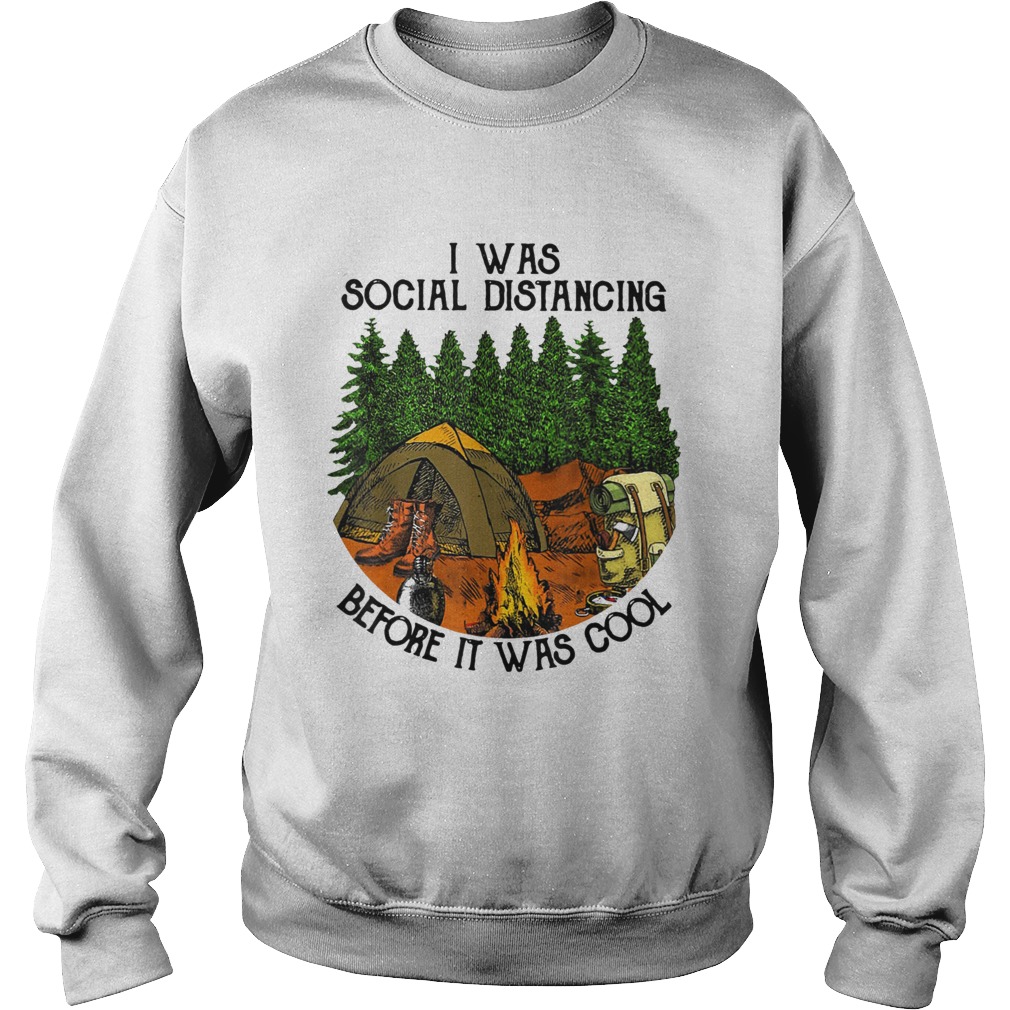 HIKing I Was Social Distancing Before It Was Cool Sweatshirt