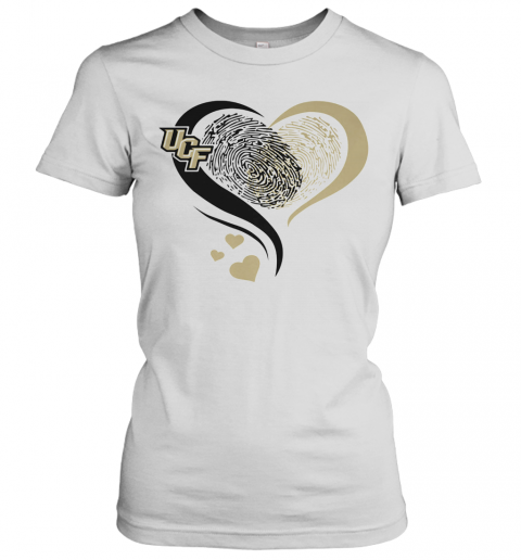 Heart DNA UCF Knights Football T-Shirt Classic Women's T-shirt