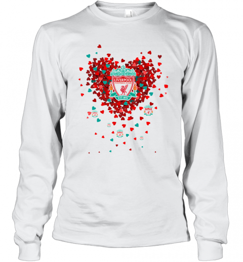 Heart Liverpool You'Ll Never Walk Alone T-Shirt Long Sleeved T-shirt 