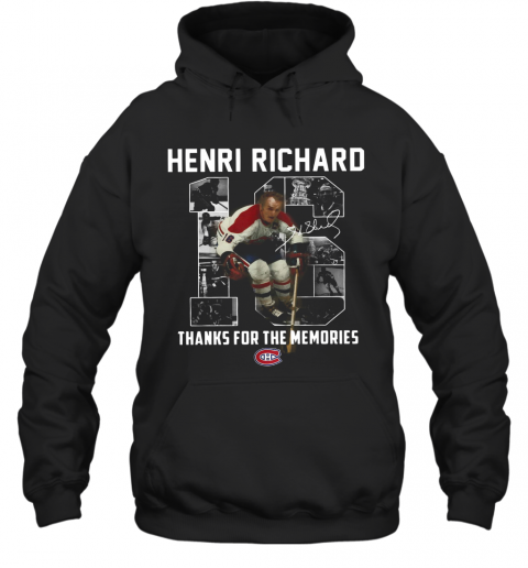 Henri Richard 16 Thanks For Time The Memories T-Shirt Unisex Hoodie