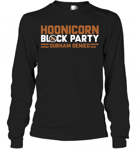 Hoonicorn Block Party T-Shirt Long Sleeved T-shirt 