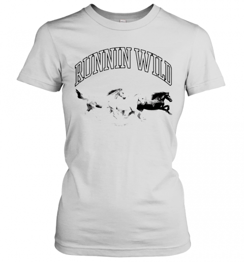 Horses Running Wild T-Shirt Classic Women's T-shirt