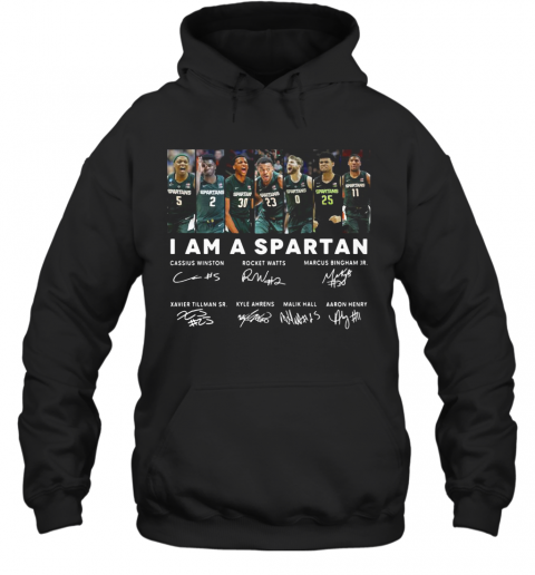 I Am A Spartan Signatures T-Shirt Unisex Hoodie