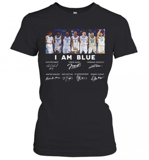 I Am Blue Kentucky Wildcats Signature T-Shirt Classic Women's T-shirt