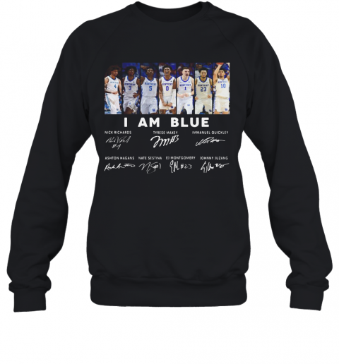 I Am Blue Kentucky Wildcats Signature T-Shirt Unisex Sweatshirt