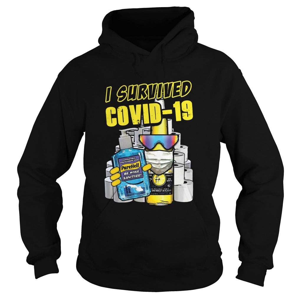 I Survived Covid 19 Hoodie