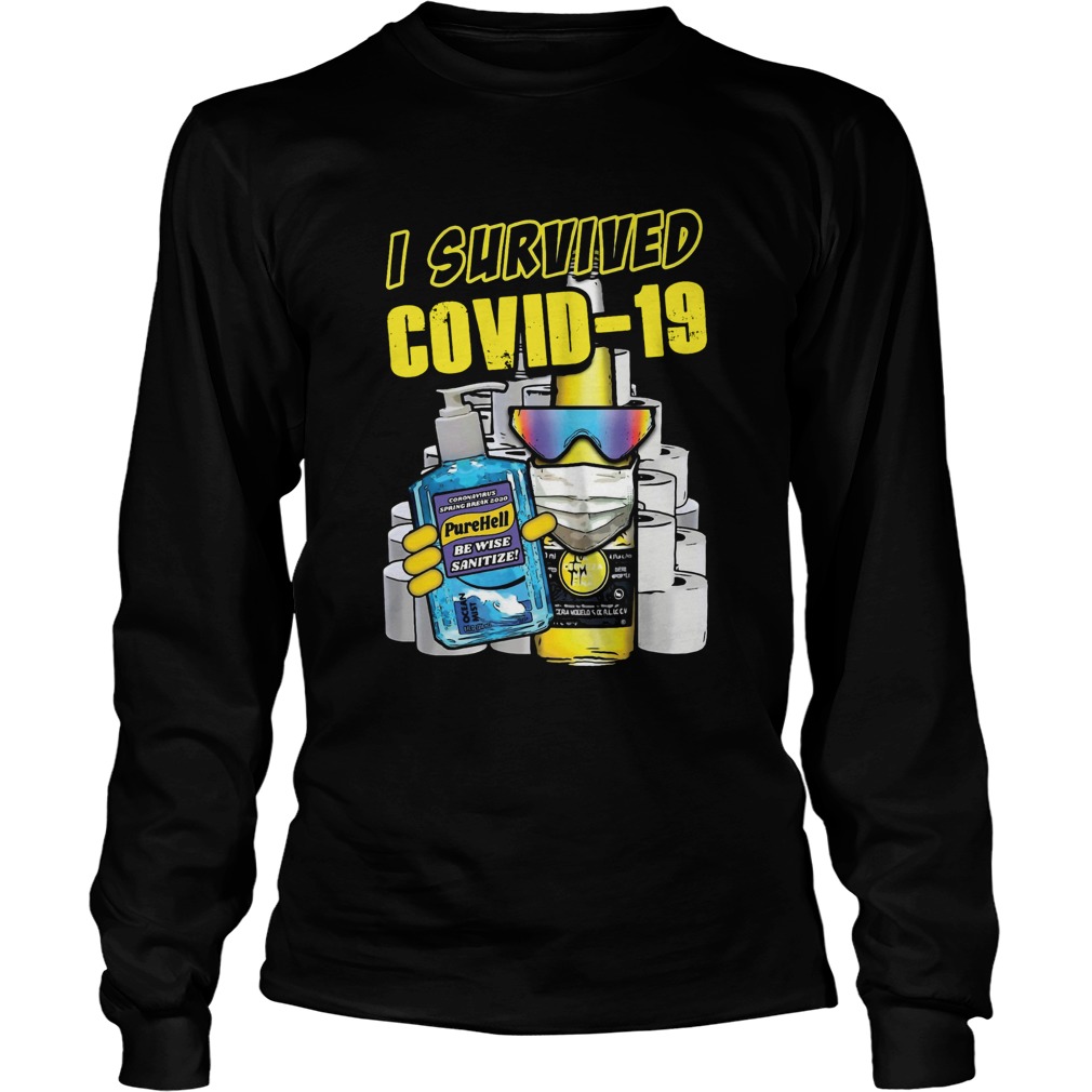 I Survived Covid 19 Long Sleeve