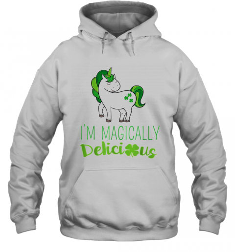 I'M Magically Delicious Unicorn St. Patrick'S Day T-Shirt Unisex Hoodie