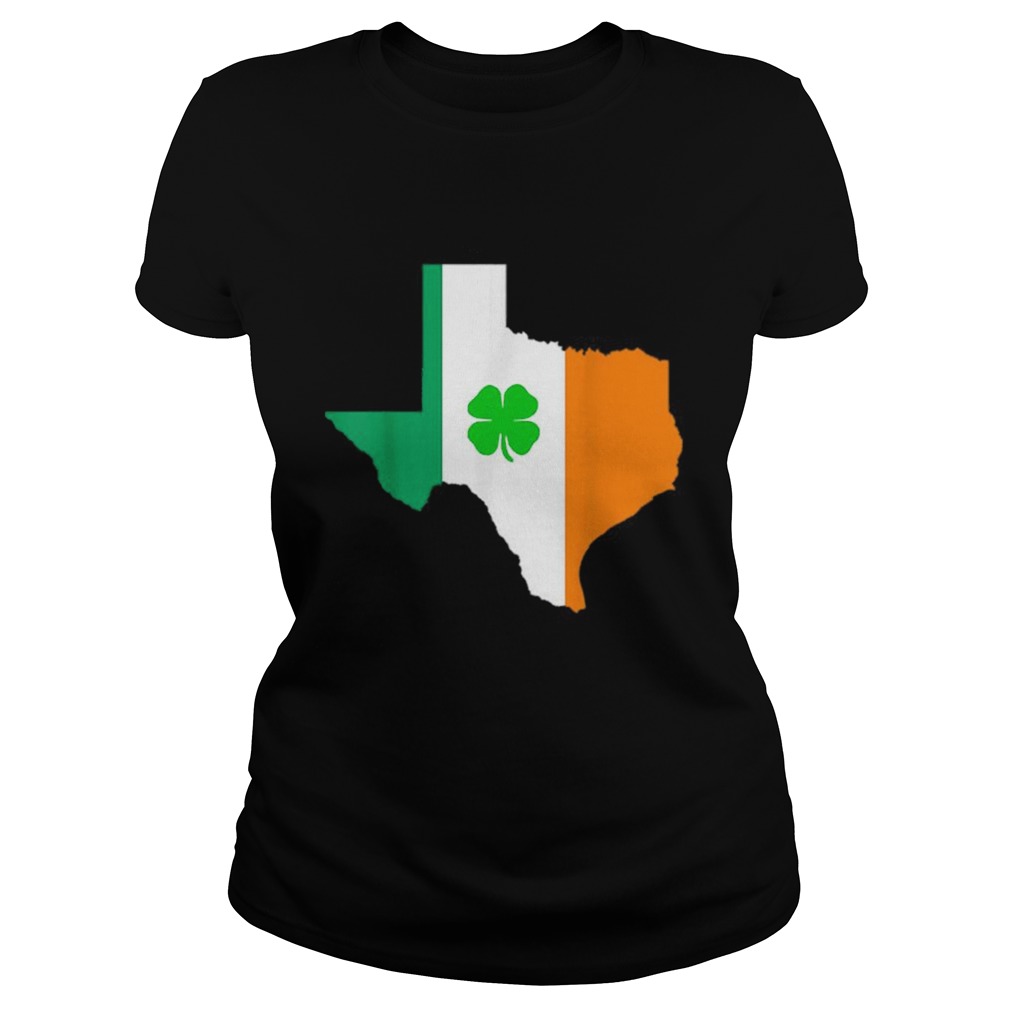 Irish Flag Texas State St Patricks Day Classic Ladies