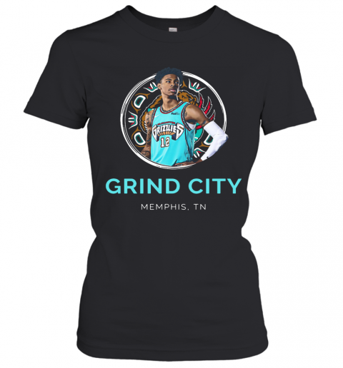 Ja Morant Grizzlies ‘Grind City' Memphis TN T-Shirt Classic Women's T-shirt