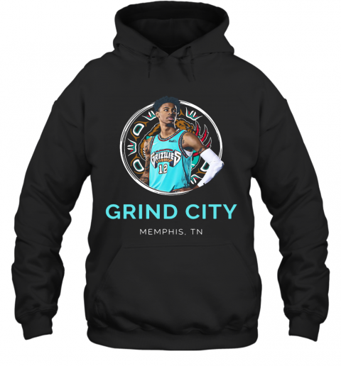 Ja Morant Grizzlies ‘Grind City' Memphis TN T-Shirt Unisex Hoodie