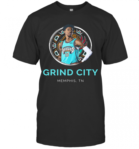 Ja Morant Grizzlies ‘Grind City' Memphis TN T-Shirt