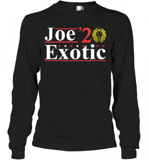 Joe Exotic 2020 T-Shirt Long Sleeved T-shirt 