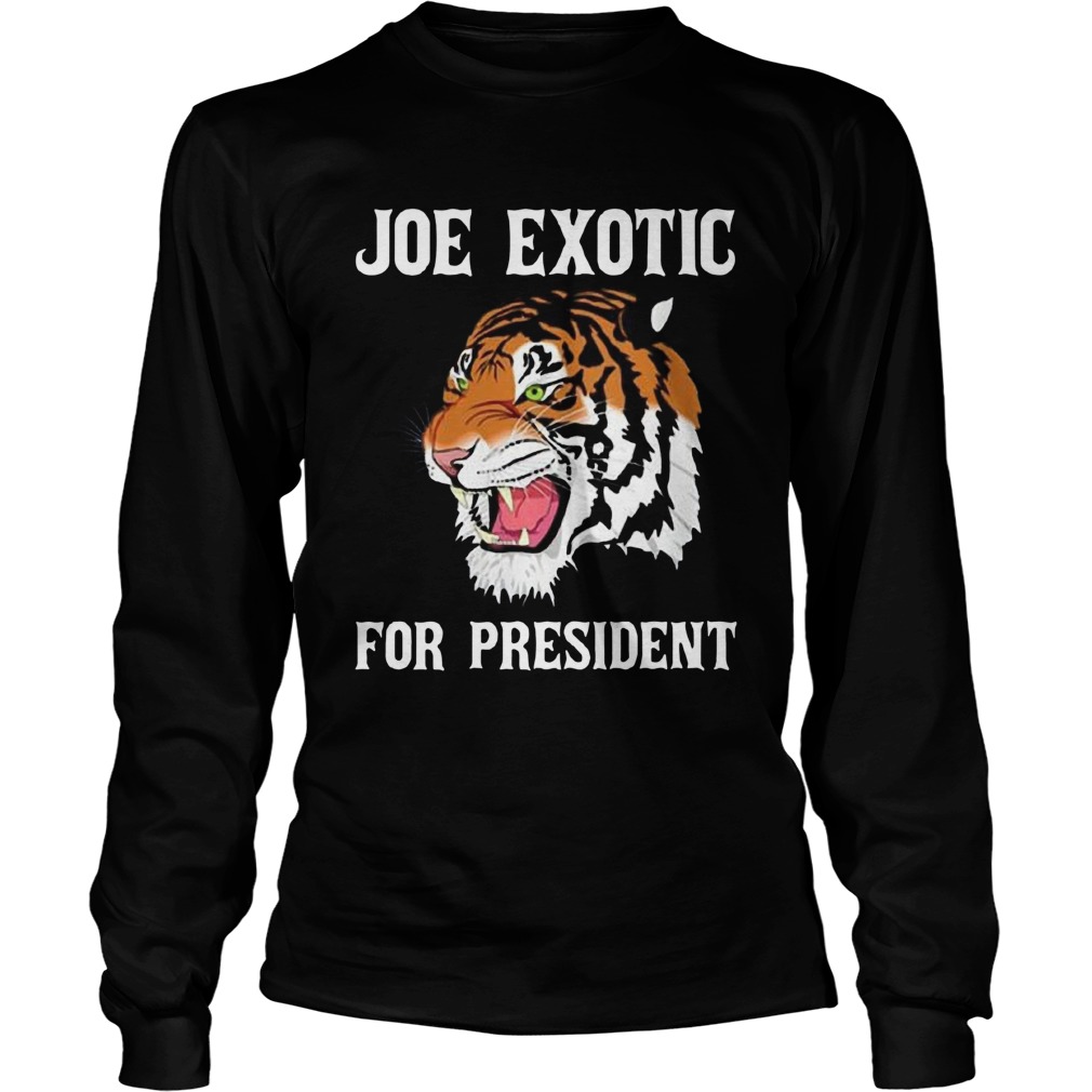 Joe Exotic For Governor Long Sleeve