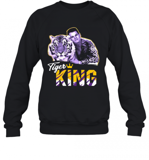 Joe Exotic Joe Burrow Tigers King T-Shirt Unisex Sweatshirt