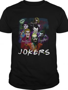 Jokers Friends All Version Signatures shirt