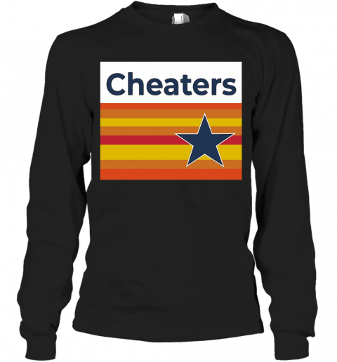 Jose Altuve Cheater Astros T-Shirt Long Sleeved T-shirt 