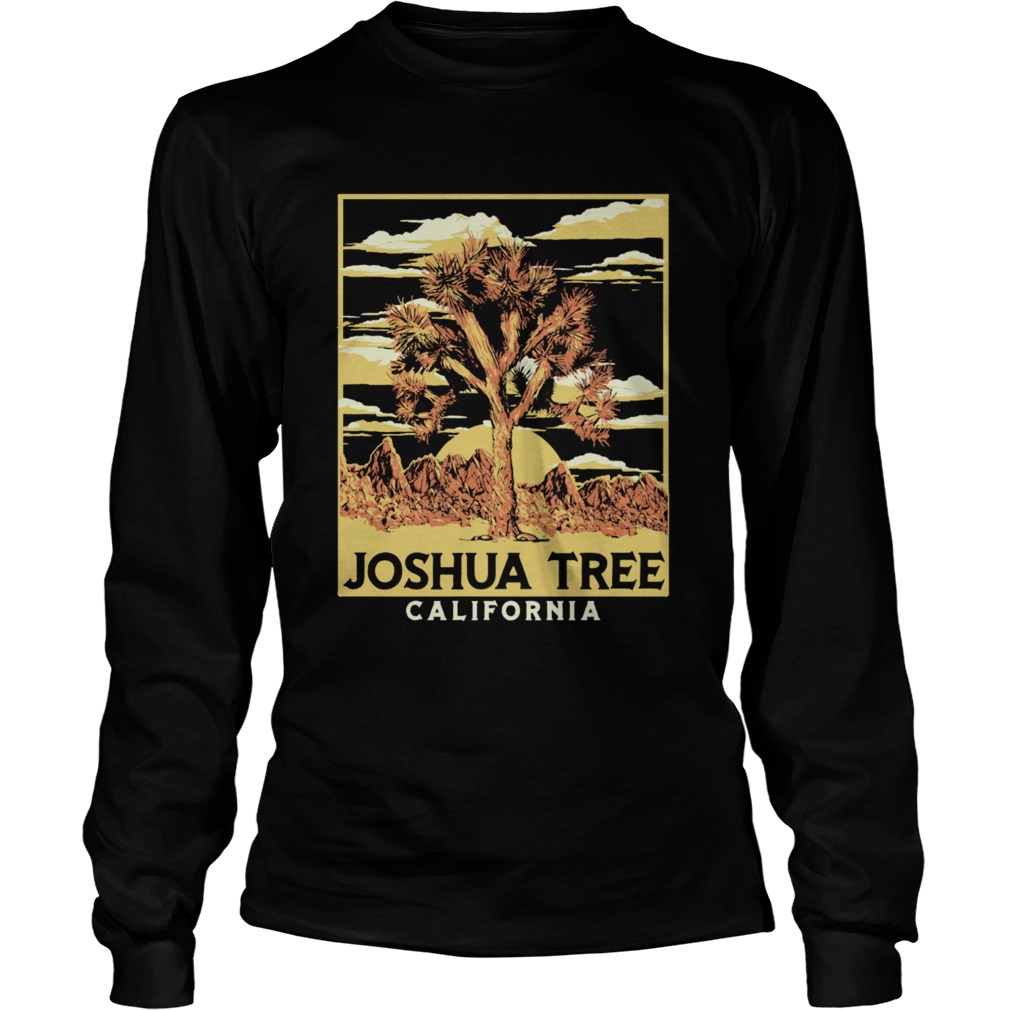 Joshua Tree National Park Vintage Style Langarm Long Sleeve