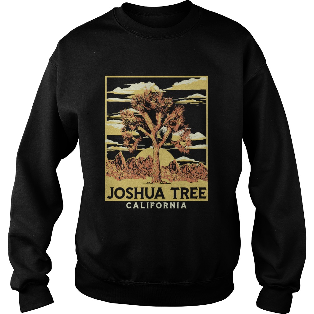 Joshua Tree National Park Vintage Style Langarm Sweatshirt